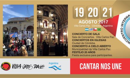 20° Encuentro Internacional de Coros Argentina 2017