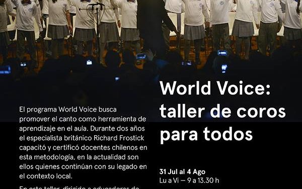 World voice: taller de coros para todos