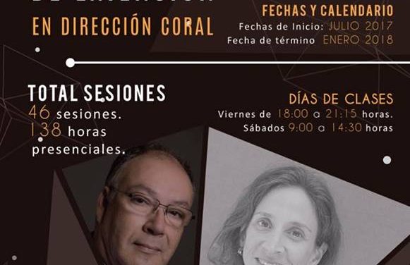 Diplomado de extensión en Dirección Coral