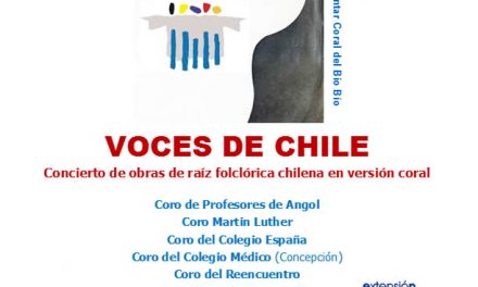 Concierto “Voces de Chile” en Universidad del Bío Bío
