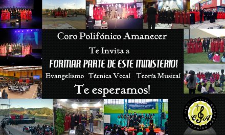 Coro Polifónico Amanecer invita a Audiciones