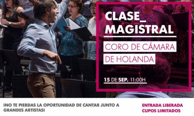 Clase Magistral Coro de Cámara de Holanda