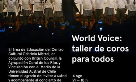 Agrupación Coral de los Ríos invita a concierto de clausura “World Voices: Coros para todos”