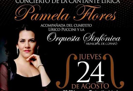 Gala Lírica, Concierto de la Cantante Lírica Pamela Flores