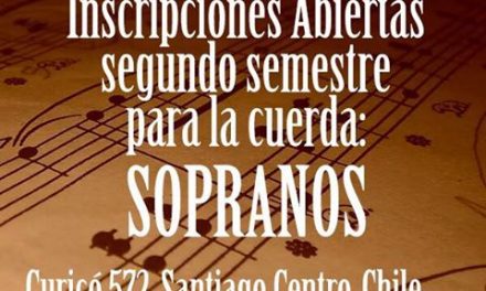 Coro Cámara W.A. Mozart abre inscripciones para cuerda de sopranos