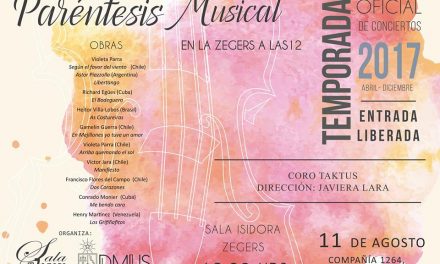 Coro Taktus invita al concierto “Latinoamérica a 4 voces”