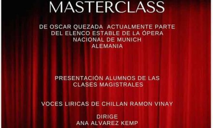 Voces Líricas de Chillán participarán en Concierto Finalización Masterclass