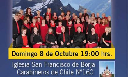 Agrupación coral noruega Sunnmøre Prosjektkor realiza Concierto en Chile