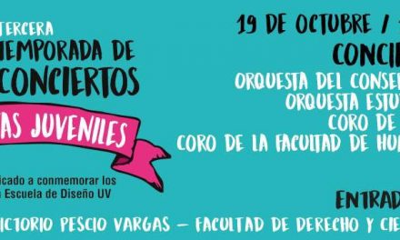 Tercera Temporada de Conciertos Orquestas Juveniles en la Universidad Valparaíso