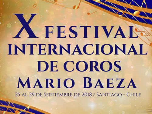 X Festival Internacional De Coros “Mario Baeza”