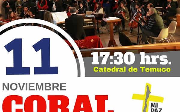 Coral San José Temuco realizará concierto en Catedral de Temuco