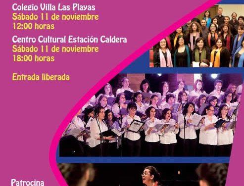 Coro Alumni UC realizará Conciertos en Caldera