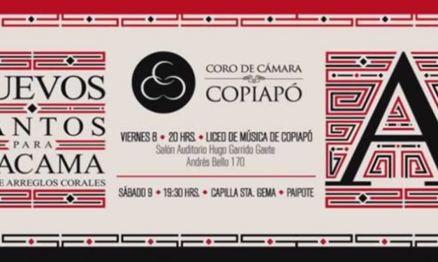 Concierto por lanzamiento de libro de Coro de Cámara Copiapó