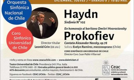 Coro Sinfónico Universidad de Chile presenta Concierto 17