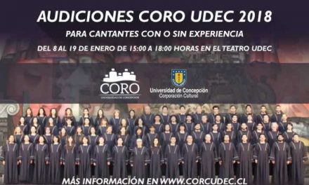 Audiciones Coro Universidad de Concepción 2018