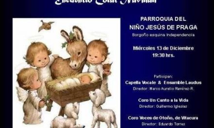 Ensamble Laudus invita a Encuentro Coral de Navidad