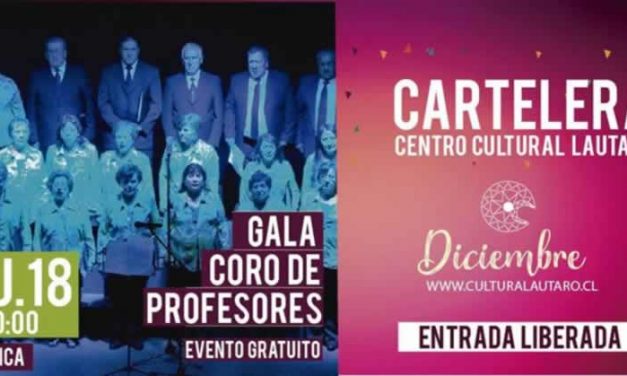 Gala Coro de Profesores en Lautaro