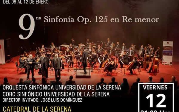 Coro Sinfónico de la Serena presenta 9na. Sinfonía Op. 125 en Re menor
