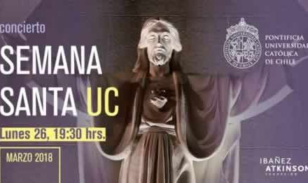 Coro de Cámara UC invita a Concierto de Semana Santa 2018