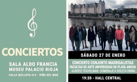 Concierto Homenaje a Violeta Parra por el Conjunto de Madrigalistas