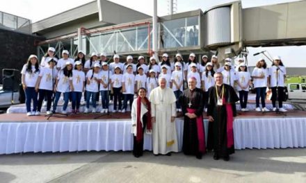 Exitosa presentacion de Coros infantiles al Papa Francisco en Temuco