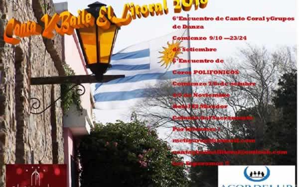 Festival Coral “Canta y Baila el Litoral 2018” en Uruguay