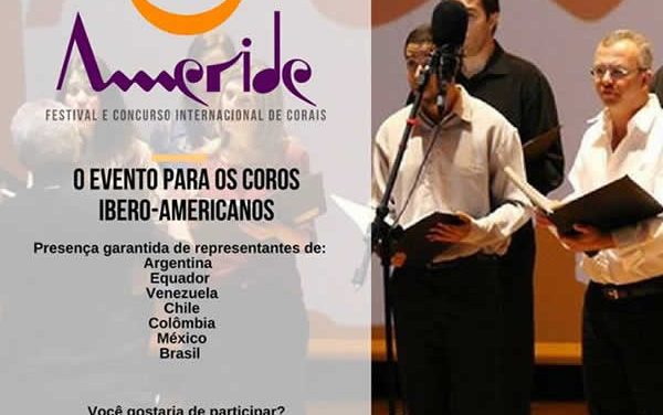 Convocatoria Ameride Festival e Concurso Internacional de Corais en Brasil