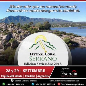 Festival Coral Serrano 2018 - Argentina-02