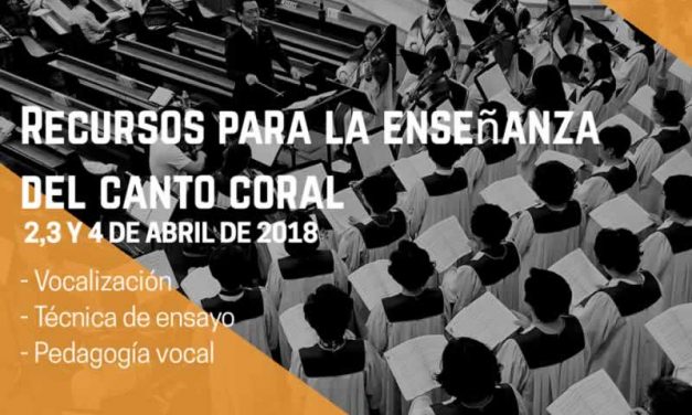 Seminario en línea “Recursos para la enseñanza del canto coral”