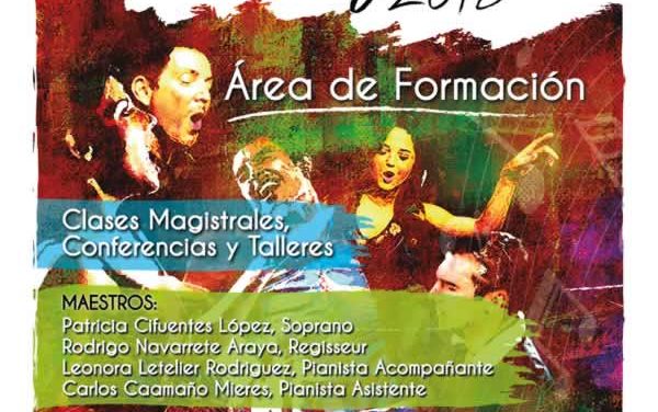 Abiertas las inscripciones para Encuentro Nacional de Ópera Joven 2018 en Región de Valparaíso