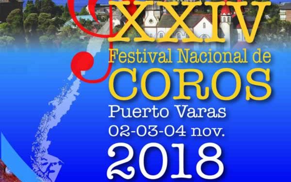 XXIV Festival Nacional de Coros 2018 FEDECOR, Puerto Varas, Chile