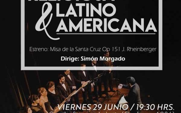 Ars Vocalis invita a Concierto Coral Musica Religiosa y Latinoamericana