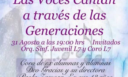 Coro Femenino Deo Gracias invita a Concierto de Aniversario Nº 76 del Liceo de Niñas Nº 7 Providencia