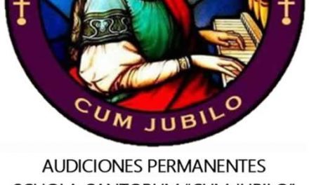 Audiciones permanentes todas las voces Schola Cantorum Cum Jubilo