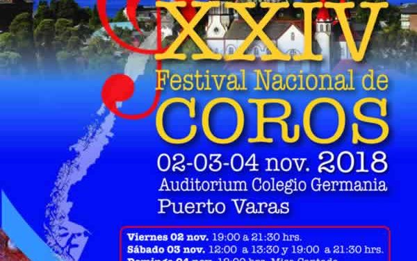 Ciclo de Conciertos XXIV Festival Nacional de Coros, Puerto Varas 2018