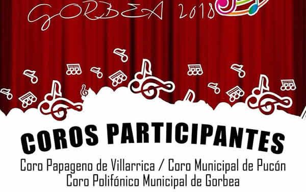 Concierto Encuentro de Coros Gorbea 2018 en Gimnasio Municipal