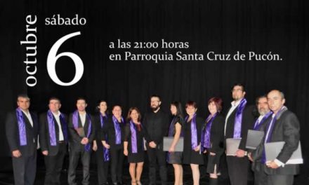 Coro de Cámara de Pucón invita a Concierto de Primavera 2018