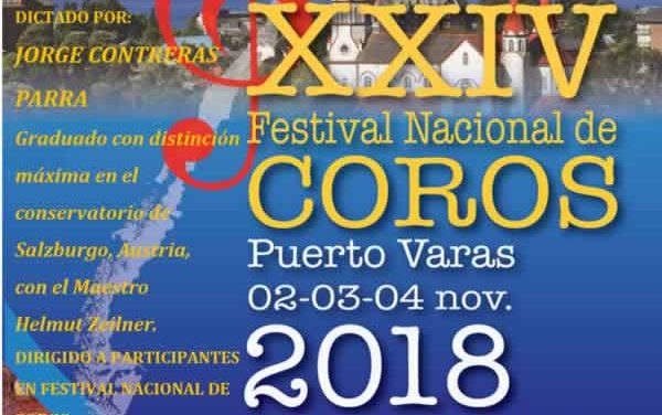 Taller Coral XXIV Festival Nacional de Coros 2018