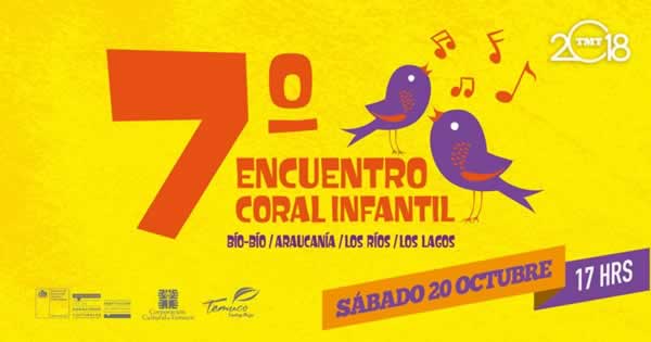 Teatro Municipal de Temuco invita a 7º Encuentro Coral Infantil