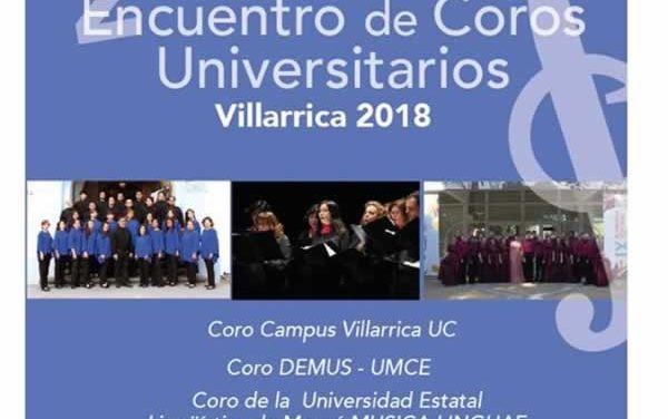 2º Encuentro de Coros Universitarios Villarrica 2018