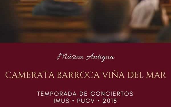 Camerata Barroca Viña del Mar presenta Concierto Música Antigua