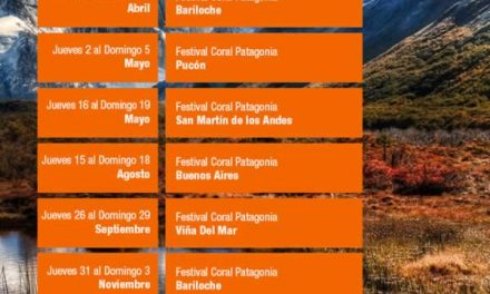 Festival Coral Patagonia 2019, Argentina y Chile