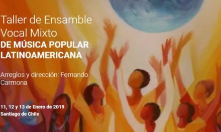 Taller de Ensamble Vocal Mixto de Música Popular Latinoamericana con Fernando Carmona