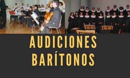 Audiciones Barítonos Conjunto de Madrigalistas Universidad de Playa Ancha