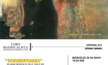 Coro Madrigalista dedica concierto a la creatividad bohemia de Schubert