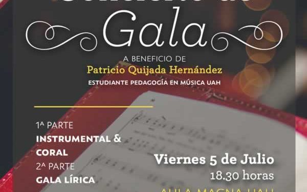 Concierto de Gala a beneficio de Patricio Quijada Hernández