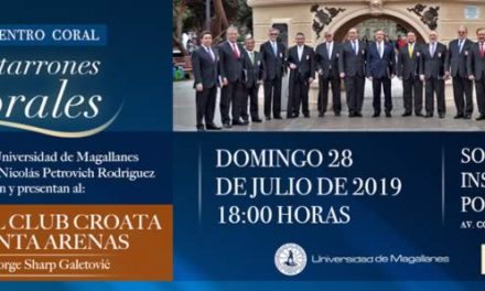 El Coro del Club Croata de Punta Arenas se presentará en los “Ventarrones Corales” 2019