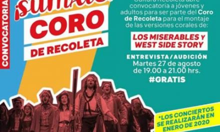 Convocatoria ¡Súmate! al Coro de Recoleta