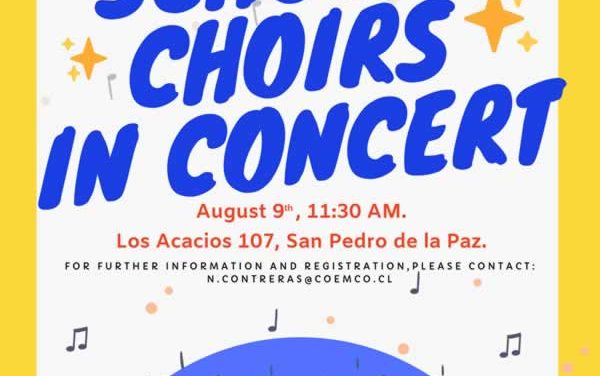 Encuentro de Coros “School Choirs in Concert” en San Pedro de la Paz