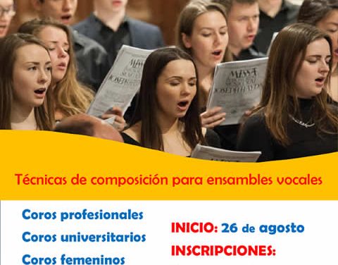 Taller online y presencial (ciudad de México) de Composición Coral